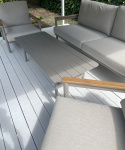 Somerset sofagruppe, inkl. bord - khaki