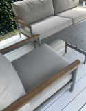 Somerset sofagruppe, inkl. bord - khaki