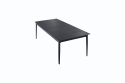 Balboa bord udtrækbart 180-240x100 H75 cm - sort