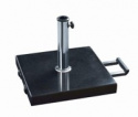 Alicante parasol-fod 40 kg - granit sort