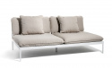 Bean Lounge 2 -Seater Sofa - Lysegrå/lysegrå aske