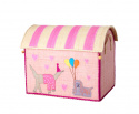 Party Animal opbevaringskurv, mellem - soft pink