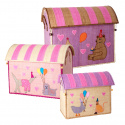 Party Animal opbevaringskurv, mellem - soft pink