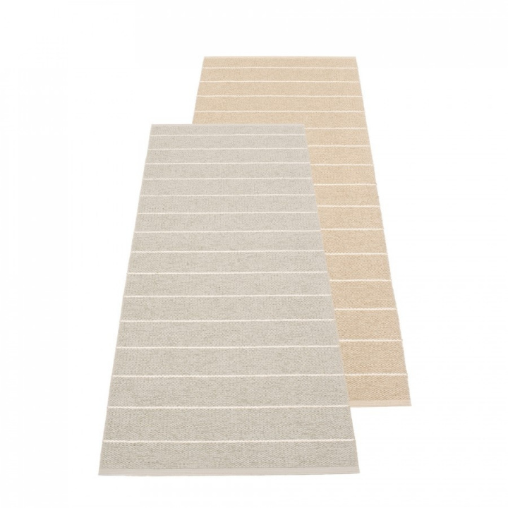 Carl tæppe - linned/beige -70x450 cm i gruppen Indretning / Tekstiler / Tæpper hos Sommarboden i Höllviken AB (CA9F745)