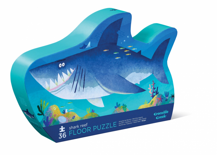 Shark Reef puzzel, 36 puslebrikker i gruppen Legetøj / Puslespil og kreativitet hos Sommarboden i Höllviken AB (CC-40780S)