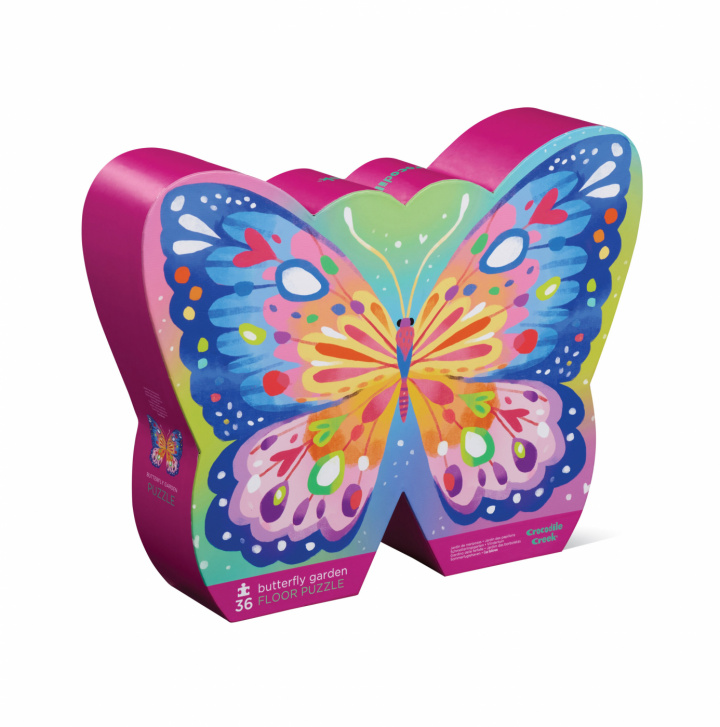 Butterfly Garden puslespil, 36 brikker i gruppen Legetøj / Puslespil og kreativitet hos Sommarboden i Höllviken AB (CC-40793S)