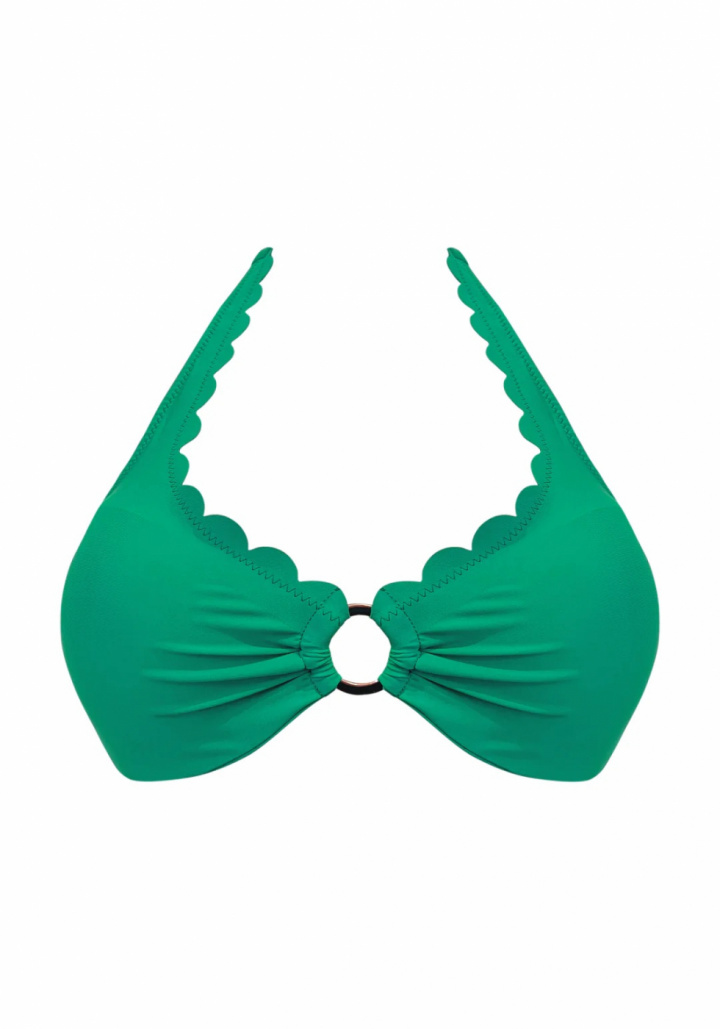 Venus halter-top - green i gruppen Badetøj / Bikini & badedragter hos Sommarboden i Höllviken AB (CLKBL3-HSC123-GREEN)