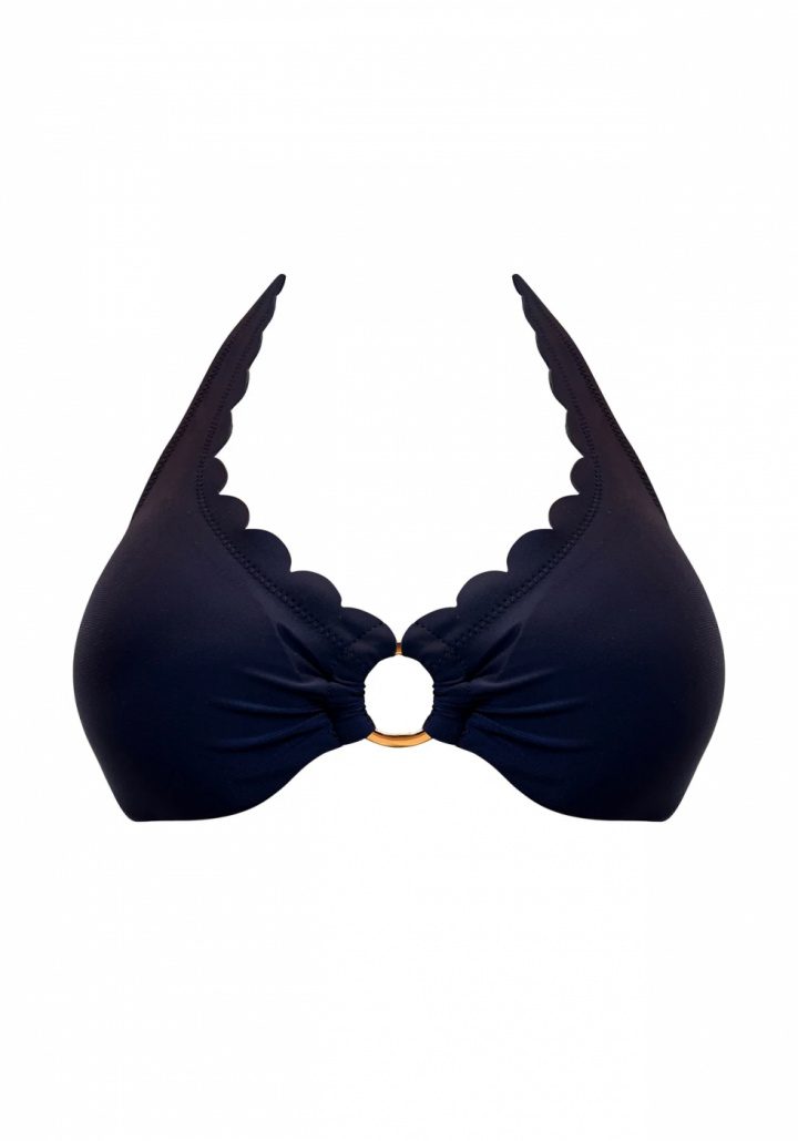 Venus halter-top - marinblå i gruppen Badetøj / Bikini & badedragter hos Sommarboden i Höllviken AB (CLKBL3-HSC123-NAVY)