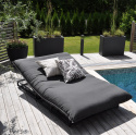 Cushy Sunbed - Black/Sooty Pushion