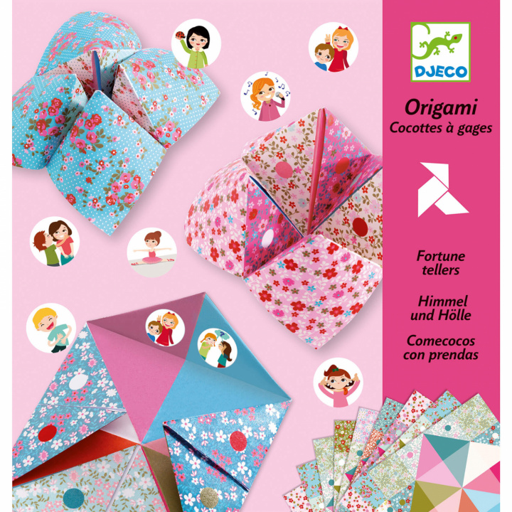 Fortune tellers origami sæt i gruppen Legetøj / Puslespil og kreativitet hos Sommarboden i Höllviken AB (DJ08773)
