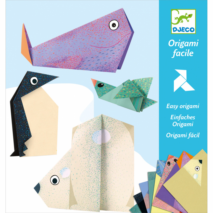 Polar dyr origami sæt i gruppen Legetøj / Puslespil og kreativitet hos Sommarboden i Höllviken AB (DJ08777)