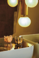 Anita lyslygte – beige