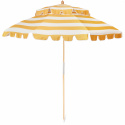 Bella Vista parasol Ø 2,2 m - yellow retro stripe