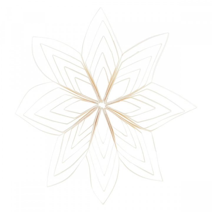 Ouilling dekoration - hvid i gruppen Juleting / Alt til juletræet hos Sommarboden i Höllviken AB (Ec0420-HD)