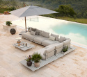 Sticks platform sofamodul base - sand