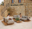 Sticks Platform sofamodul base - teak