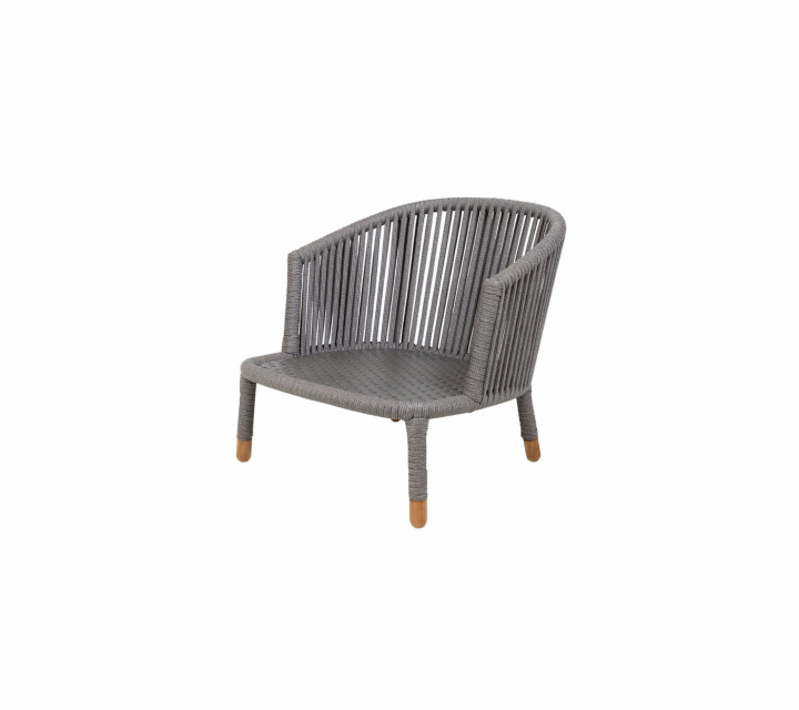 Moments lounge stol - grå i gruppen Udendørs møbler / Materiale / Rådne møbler / Lounge - Rådne møbler hos Sommarboden i Höllviken AB (F7443ROG)