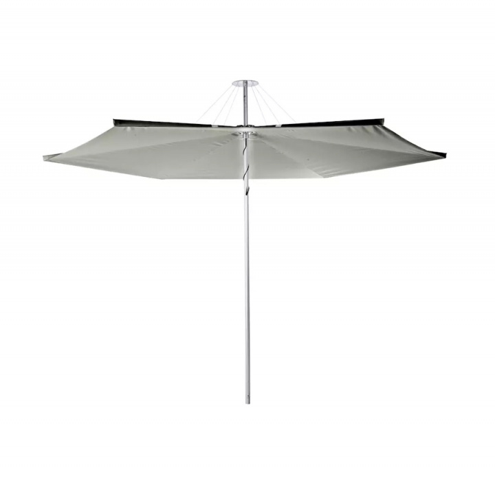 Infina parasol, round 300 cm - Alu Grey i gruppen Udendørs møbler / Solbeskyttelse / Parasoller hos Sommarboden i Höllviken AB (INFRO300ALU-GREY)