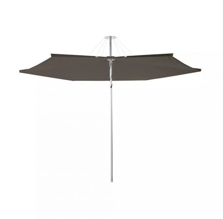 Infina parasol, round 300 cm - Alu Taupe i gruppen Udendørs møbler / Solbeskyttelse / Parasoller hos Sommarboden i Höllviken AB (INFRO300ALU-TAUPE)