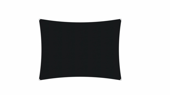 Ingenua sol sejl, rectangle 400x300 cm - Black i gruppen Udendørs møbler / Solbeskyttelse / Parasoller hos Sommarboden i Höllviken AB (INRECTANG4X3-BLACK)