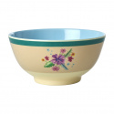 Arda Bloom Melamine Bowl - Cream