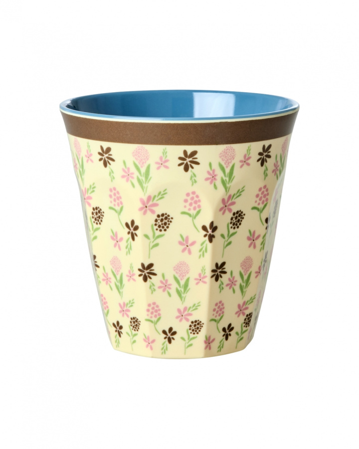 Hacienda Flower melaminkrus - creme i gruppen Indretning / Køkken & Dækning / Kopper, Kopper & Glas hos Sommarboden i Höllviken AB (MELCU-HACI)