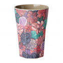 Forrest Flower melamin latte krus - multi