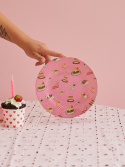 Sweet Cake melamin tallerken  pink