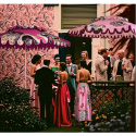 Maxjenny parasol Ø 2,3 m - rosa