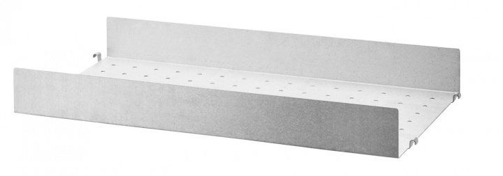 Strenghylder galvaniseret høj kant 58x30 cm i gruppen Udendørs møbler / Tilbehør ude / Hylder og opbevaring hos Sommarboden i Höllviken AB (MSH5830-11-1)