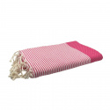 Fouta Honeycomb strandhåndklæde - fuchsia