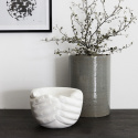 Hands Bowl - White Marble