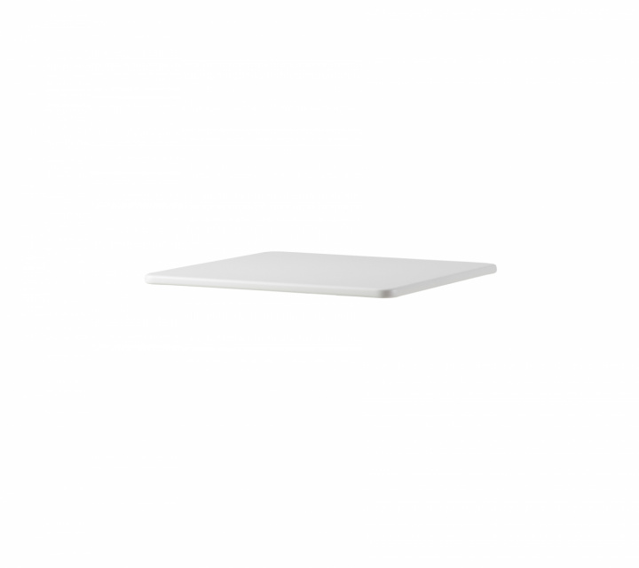 Tabel Top 75x75 cm - Hvid i gruppen Udendørs møbler / Materiale / Aluminiummøbler / Andet - Aluminiummøbler hos Sommarboden i Höllviken AB (P046AW)