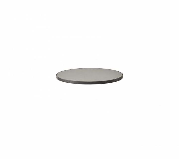 Tabel top Ø 60 cm - Lava grå/lysegrå i gruppen Udendørs møbler / Materiale / Aluminiummøbler / Andet - Aluminiummøbler hos Sommarboden i Höllviken AB (P061ALTII)