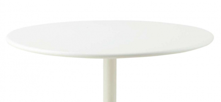 Gå bord top ø 60 cm - hvid i gruppen Udendørs møbler / Materiale / Aluminiummøbler / Spisebord - Aluminiummøbler hos Sommarboden i Höllviken AB (P061AW)