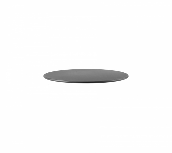 Tabel Top Ø 80 cm - Lava Gray i gruppen Udendørs møbler / Materiale / Aluminiummøbler / Andet - Aluminiummøbler hos Sommarboden i Höllviken AB (P065AL)