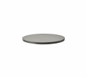 Gå bord top Ø 75 cm - Lava grå/lysegrå
