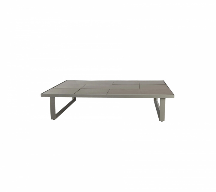 Bordplade 120x70 cm - taupe lavasten glaserad i gruppen Udendørs møbler / Bord / Sofabord & Sidebord hos Sommarboden i Höllviken AB (P120X70LGT)