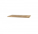 Bordplade 130x72 cm - teak