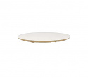 Bordplade Ø 144 cm - travertine look ceramic