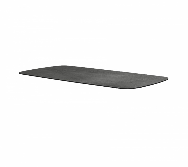 Bordsskiva 180x90 cm - dark grey structure kompaktlaminat i gruppen Udendørs møbler / Bord / Spisebord hos Sommarboden i Höllviken AB (P180X90HPSDG)