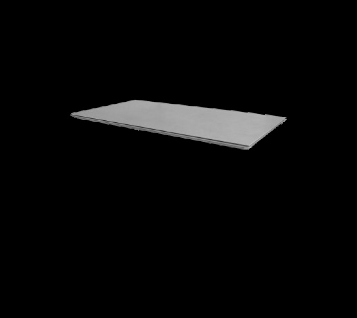 Bordsskiva 200x100 cm - concrete grey keramik i gruppen Udendørs møbler / Materiale / Aluminiummøbler / Spisebord - Aluminiummøbler hos Sommarboden i Höllviken AB (P200X100CB)