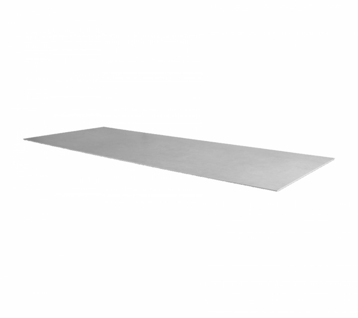 Bordsskiva 280x100 cm - concrete grey keramik i gruppen Udendørs møbler / Materiale / Aluminiummøbler / Spisebord - Aluminiummøbler hos Sommarboden i Höllviken AB (P280X100CB)