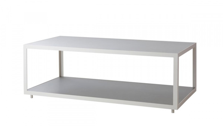 Level soffbordsskiv-set rekt (2 st) - light grey keramik i gruppen Udendørs møbler / Bord hos Sommarboden i Höllviken AB (P5009TII)