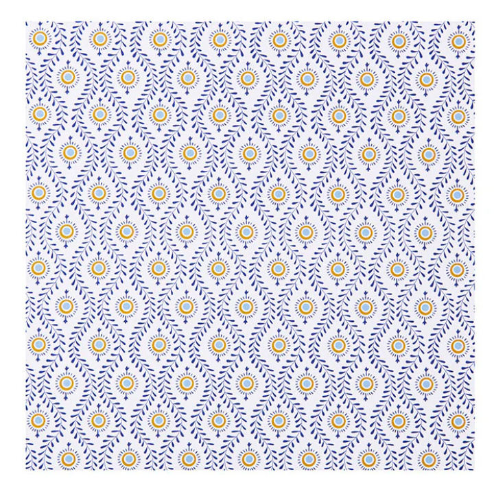 Servietter 20x20 cm, 50-pak - lulu indigo i gruppen Indretning / Køkken & Dækning / Servering & Servietter hos Sommarboden i Höllviken AB (PAN20LUL285)