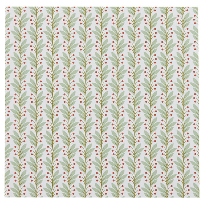 Servietter 20x20 cm, 50-pak - naya ivy i gruppen Indretning / Køkken & Dækning / Servering & Servietter hos Sommarboden i Höllviken AB (PAN20NAY357)