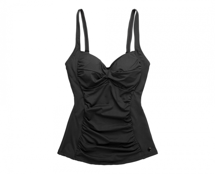 Ravenna Solid Tankini - black i gruppen Badetøj / Bikini & badedragter hos Sommarboden i Höllviken AB (PEWS2140-900)