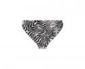 Zebra Nefeli bikini trusse - hvid/sort
