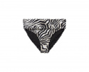 Zebra Chara bikini trusse - hvid/sort