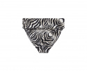 Zebra Chara bikini trusse - hvid/sort